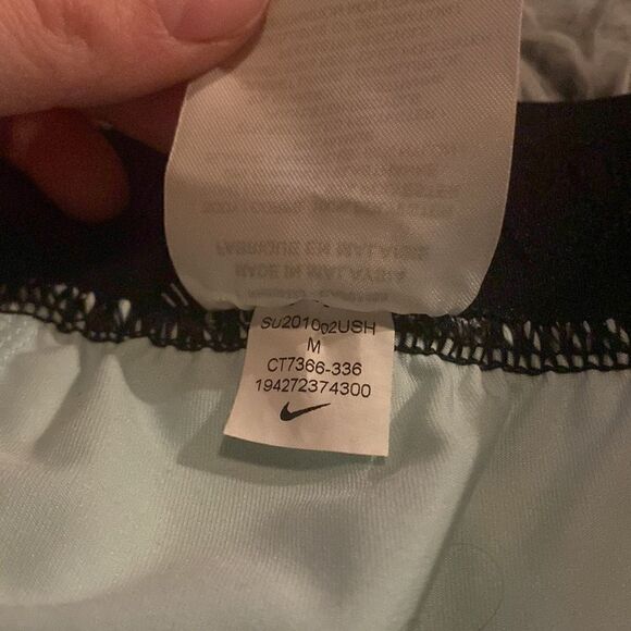 Nike Air Turquoise Running Shorts - Picture 3 of 6